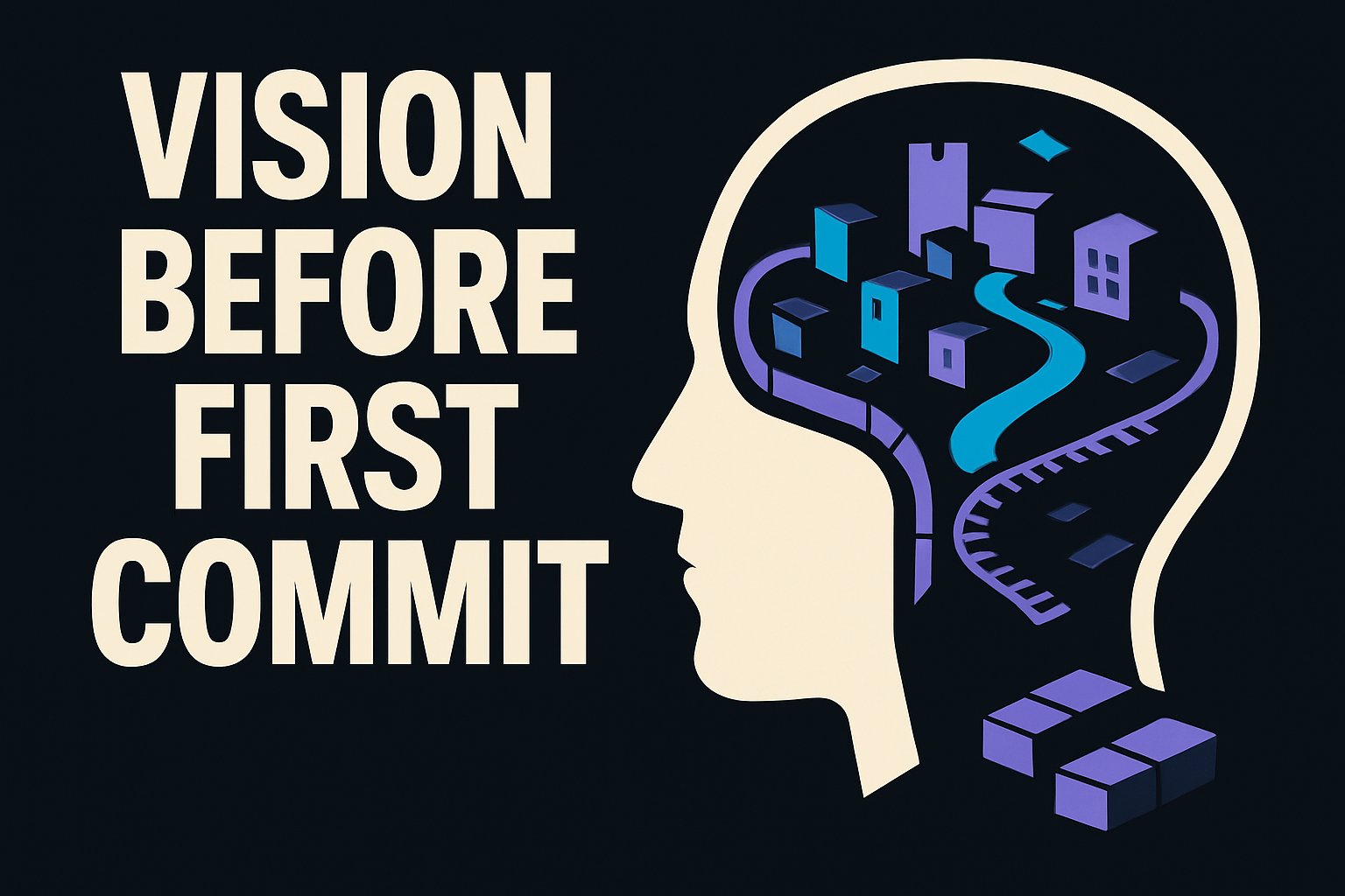 Cover illustration: Vision Over Syntax: I Design the Entire Product in My Head Before the First Commit